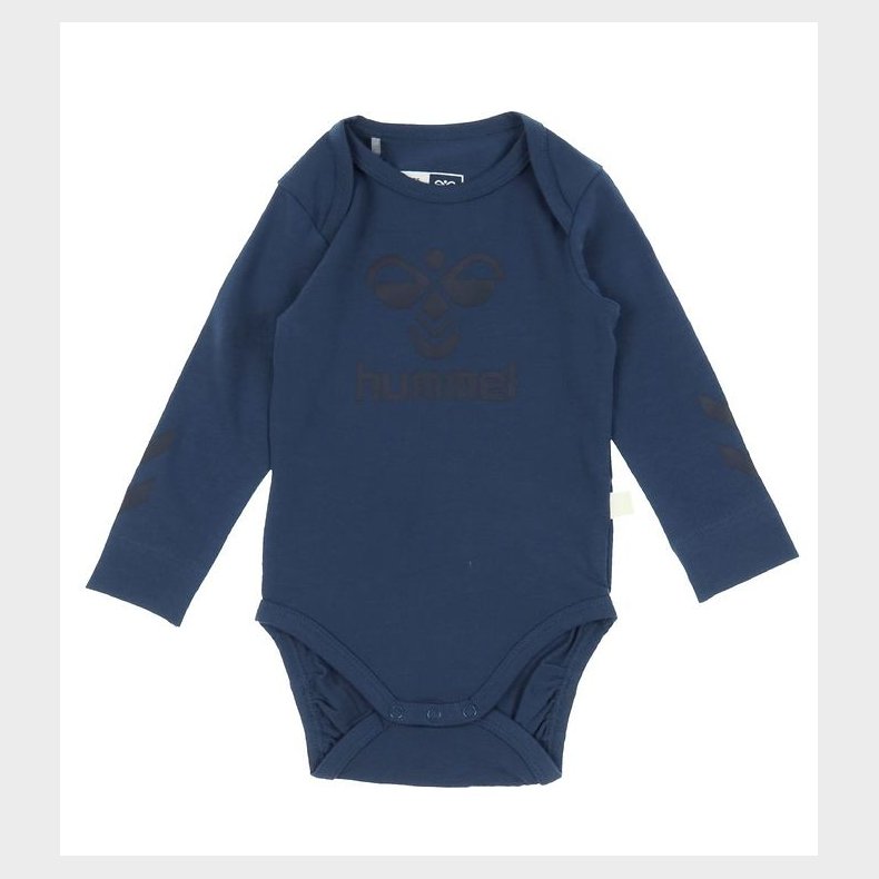 Hummel Body l/ - hmlSteen - Ensign Blue m. Logo