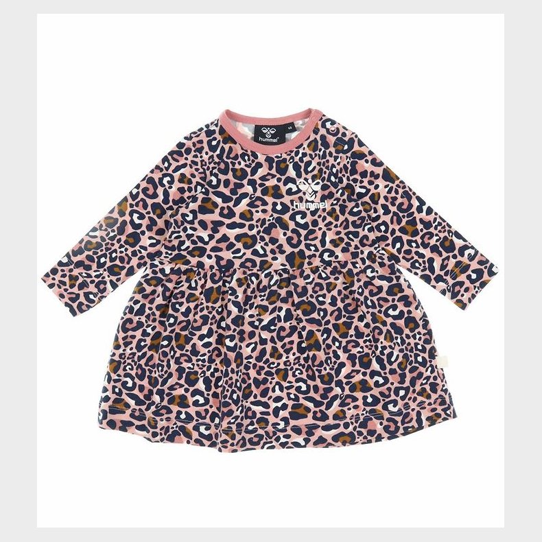 Hummel Kjole - hmlMarie - Pale Mauve m. Leopardprint