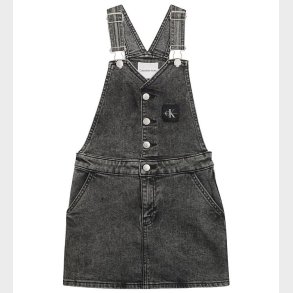 Calvin Klein Spencer - Denim Dungaree - Washed Black