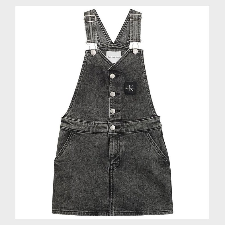 Calvin Klein Spencer - Denim Dungaree - Washed Black