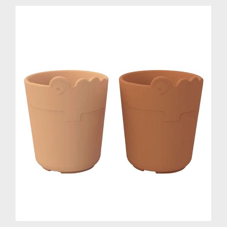 Done By Deer Kop - Croco - 2-Pak - Mustard