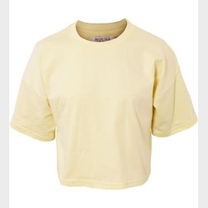 Hound T-shirt - Crop - Gul