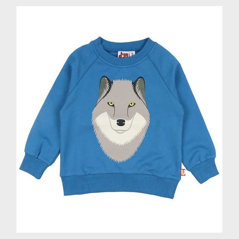 DYR Sweatshirt - DYRBellow - Dusty Blue Ulv