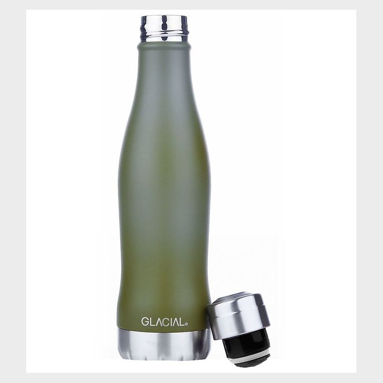 Glacial Termoflaske - 400 ml - Matte Forest Green