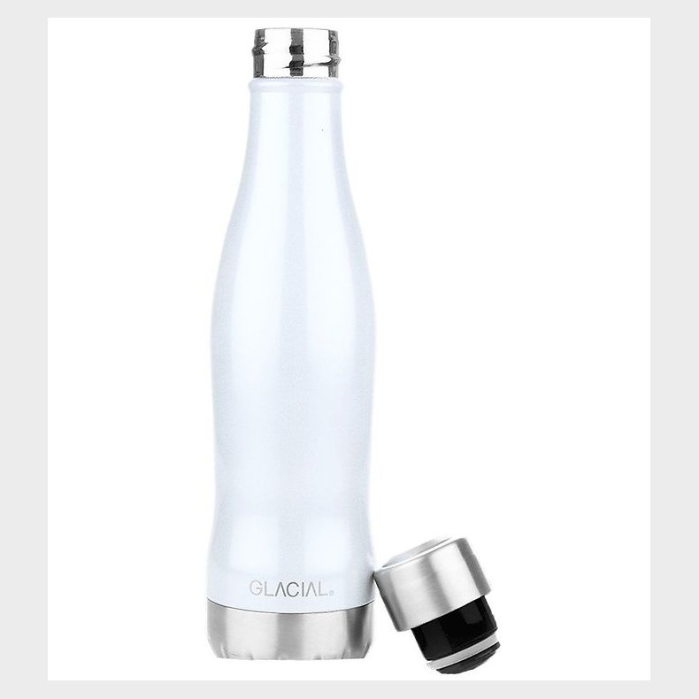Glacial Termoflaske - 400 ml - White Pearl