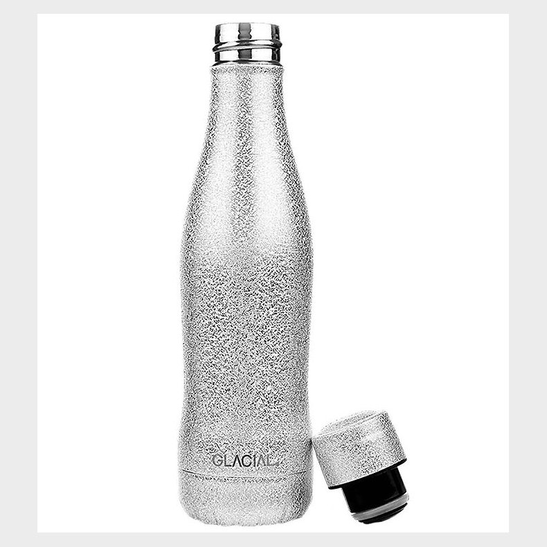 Glacial Termoflaske - 400 ml - Silver