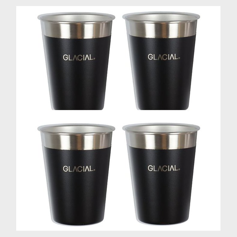 Glacial Kopper - 4-pak - Matte Black
