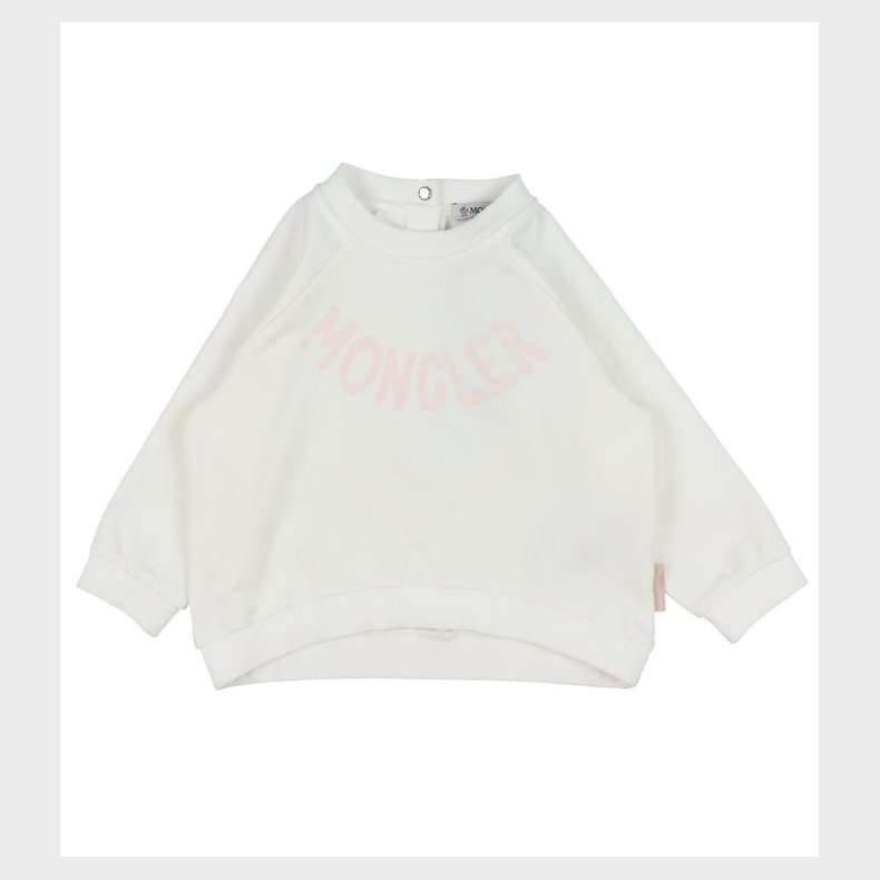 Moncler Sweatshirt - Hvid/Rosa