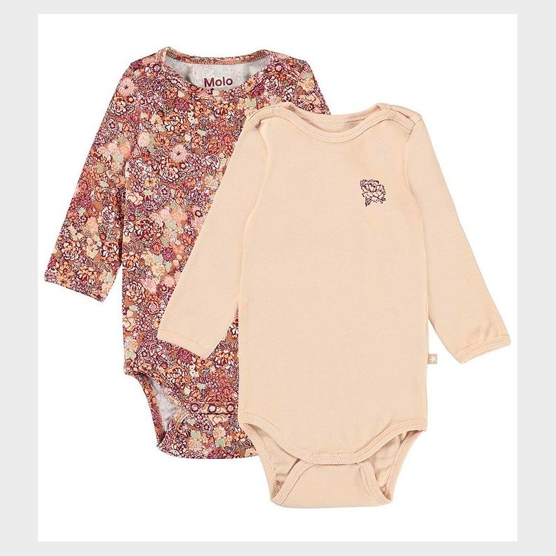 Molo Bodyer l/� - Foss - 2-pak - Fluffy Bloom