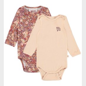 Molo Bodyer l/� - Foss - 2-pak - Fluffy Bloom