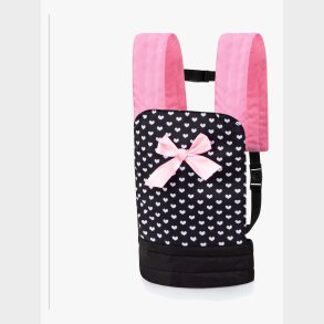 Bayer Design Dukkeb�resele, Sort/Lyser�d