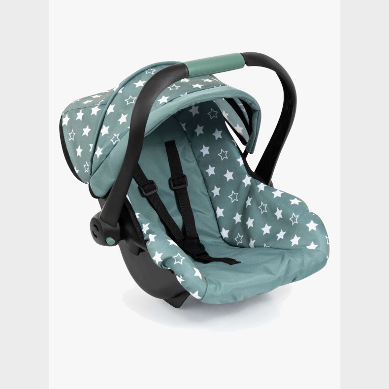 Bayer Design Autostol med Kaleche til Dukke, Gr�n