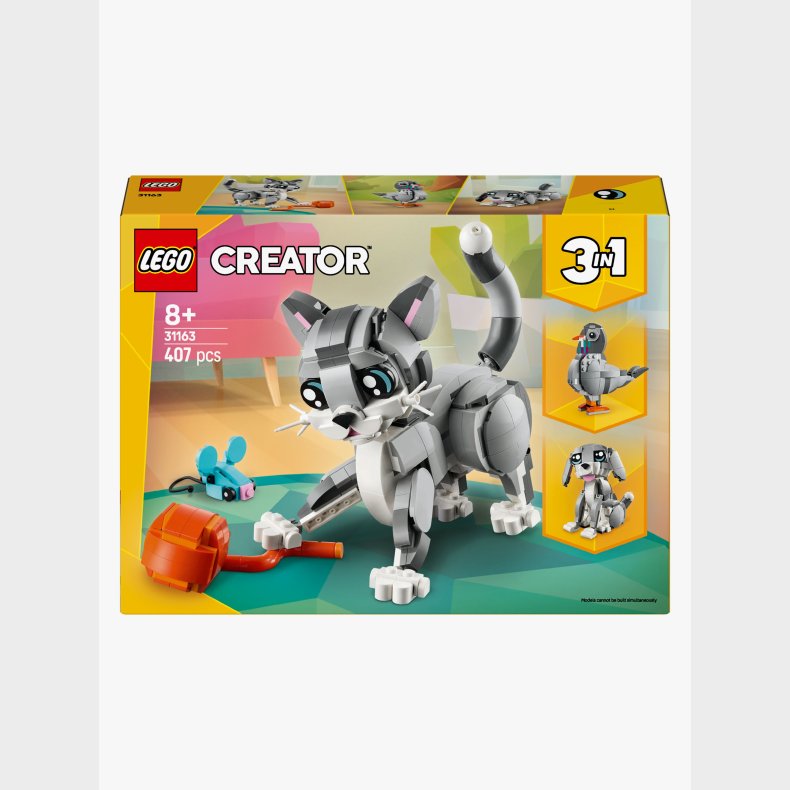 LEGO Creator 31163 Legesyg kat