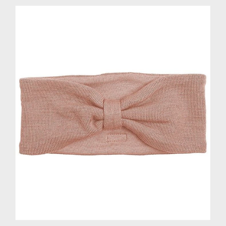 Racing Kids Pandebnd - Uld/Bomuld - Dusty Rose m. Sljfe