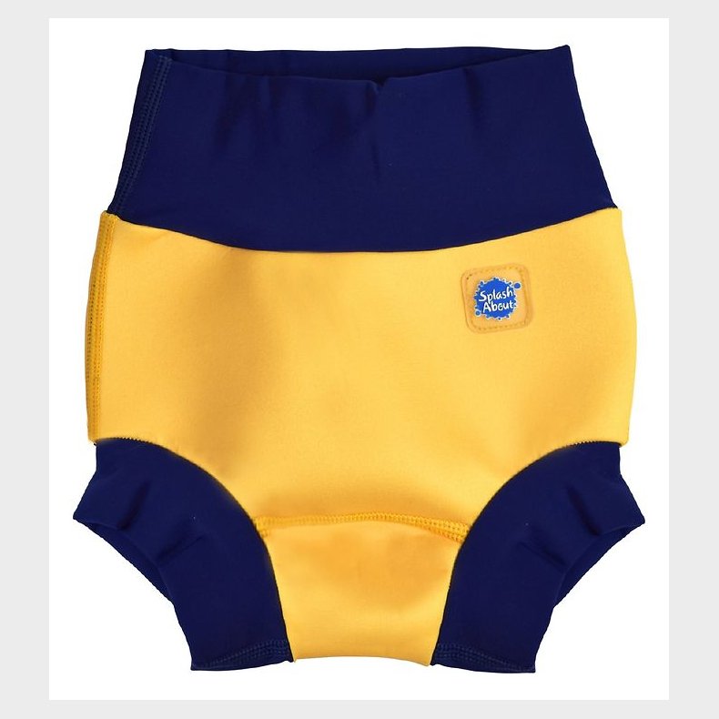 Splash About Blebadebukser - Happy Nappy New - UV50+ - Gul/Navy