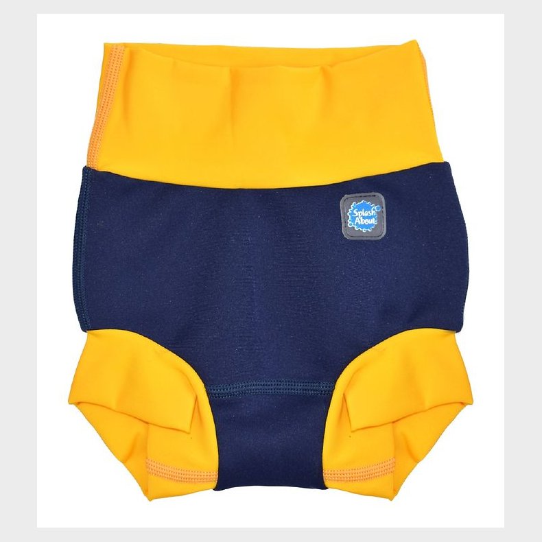 Splash About Blebadebukser - Happy Nappy Duo - UV50+ - Navy/Gul