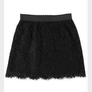 Dolce & Gabbana Nederdel - Sort m. Blonder