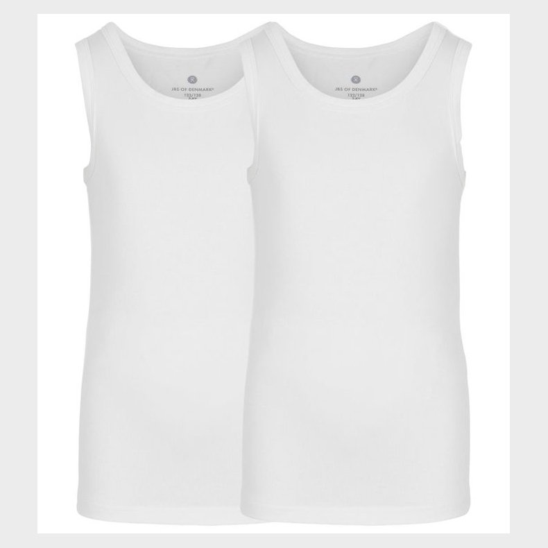 JBS Undertrje - 2-pak - Bambus - Hvid