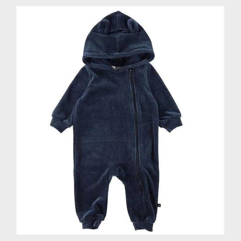 Smallstuff Heldragt - Velour - Navy