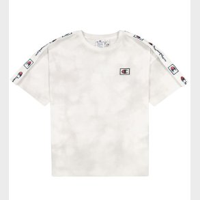 Champion Fashion T-Shirt - Hvid/Gr m. Logo