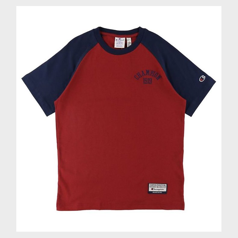 Champion Fashion T-shirt - Rd/Navy