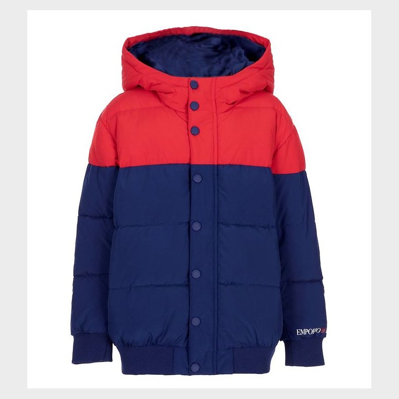 Emporio Armani Dynejakke - Bl/Rd