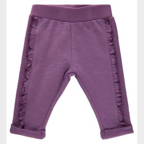 Minymo Sweatpants - Grape Jam m. Fl�ser