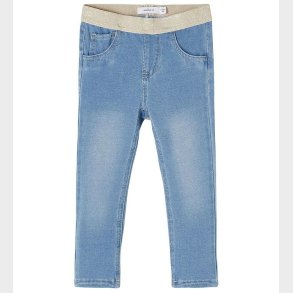Name It Leggings - Noos - NmfSalli - Light Blue Denim