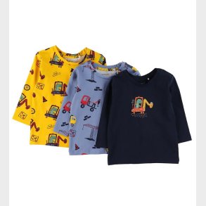 Name It Bluse - NbmDino - 3-pak - Dark Sapphire