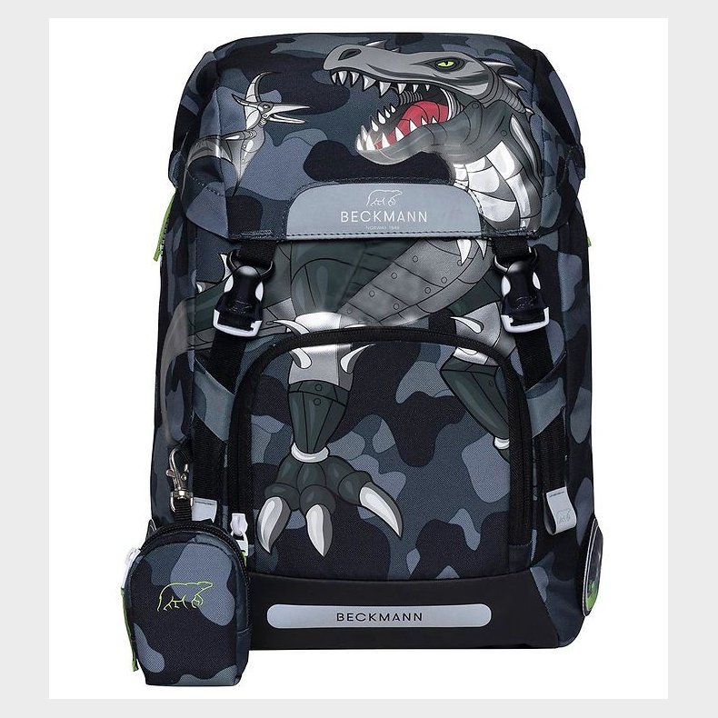 Beckmann Skoletaske - Classic - Camo Rex