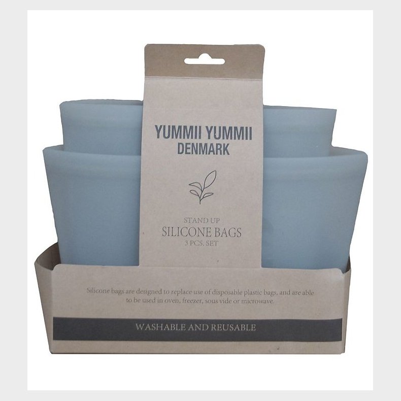 Yummii Yummii Silikone Poser - 3-pak - Stone