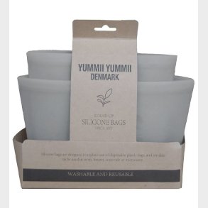 Yummii Yummii Silikone Poser - 3-pak - Sea Shell