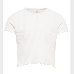 Kids Only T-shirt - Noos - KogNella - Cloud Dancer