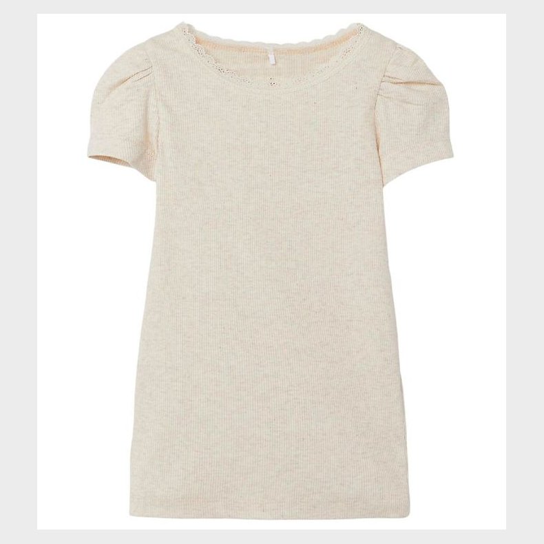 Name It T-shirt - Rib - Noos - NmfKab - Peyote Melange