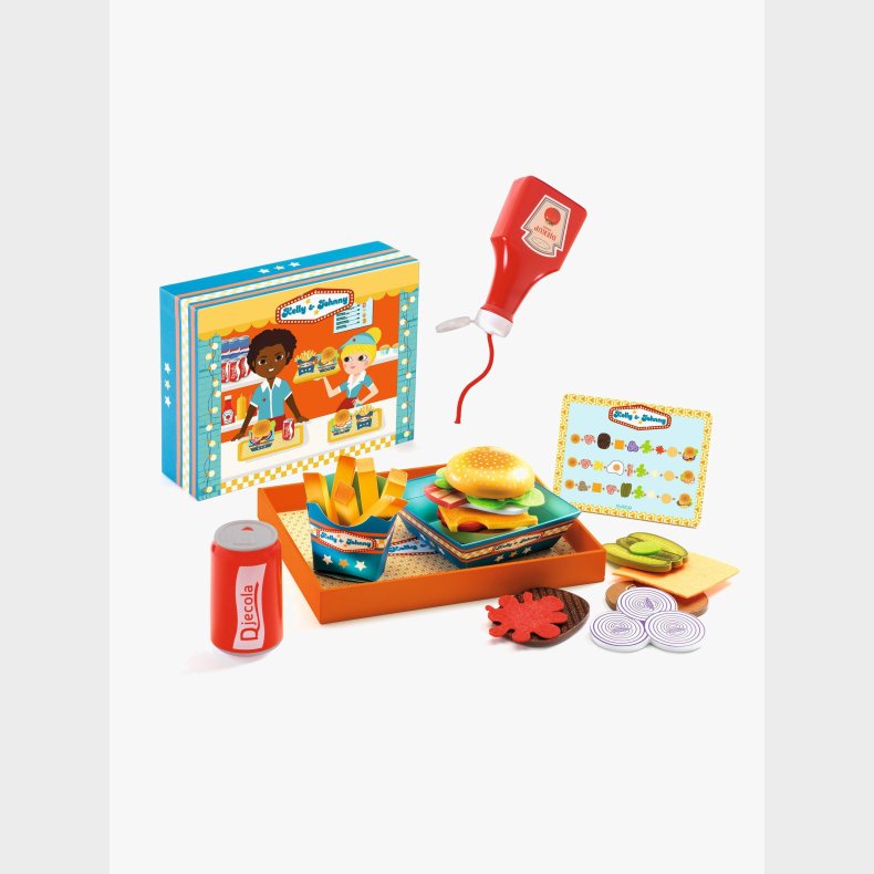 Djeco Leges�t Hamburger Kelly &  Johnny