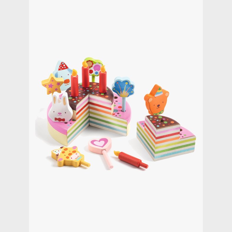 Djeco Legetjskage Happy Birthday