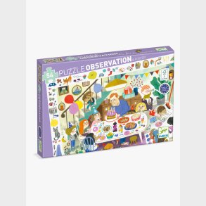 Djeco Observationspuslespil Fdselsdagsfest 54 Brikker