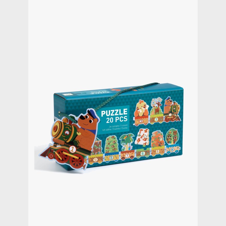 Djeco Puslespil Jeg T�ller 20 Brikker