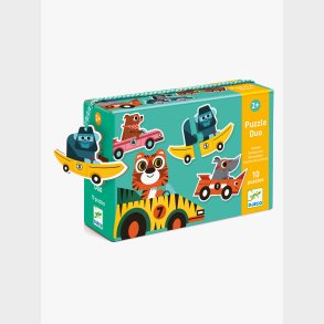 Djeco Duo Puslespil Racerbil 20 Brikker
