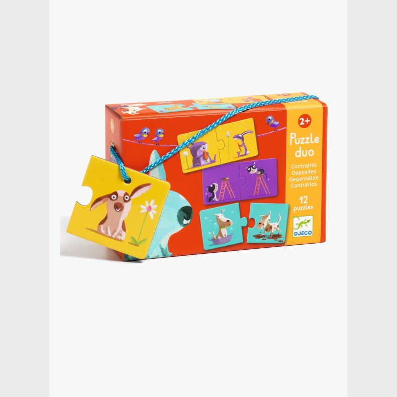 Djeco Puslespil Mods�tninger 24 Brikker