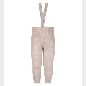 Condor Leggings m. Seler - Uld/Akryl - Beige