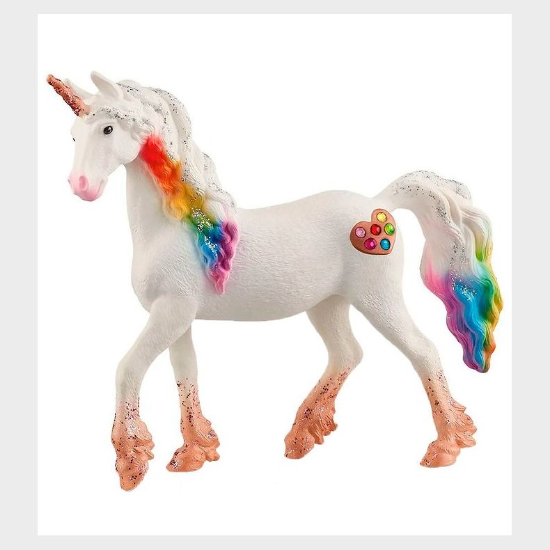 Schleich Bayala - Regnbueenhj�rning Hoppe - H: 10,9 cm 70726