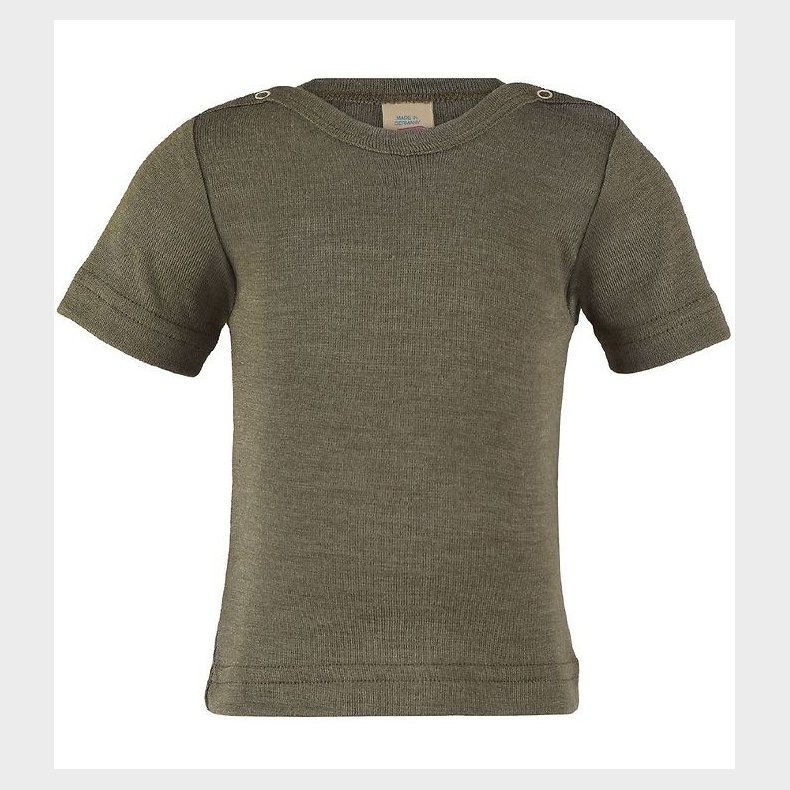 Engel T-shirt - Uld/Silke - Olive