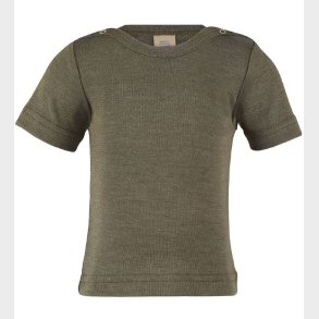 Engel T-shirt - Uld/Silke - Olive