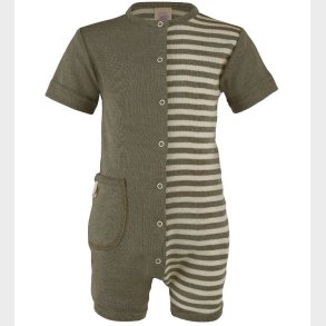Engel Sommerdragt - Uld/Silke - Olive/Natural