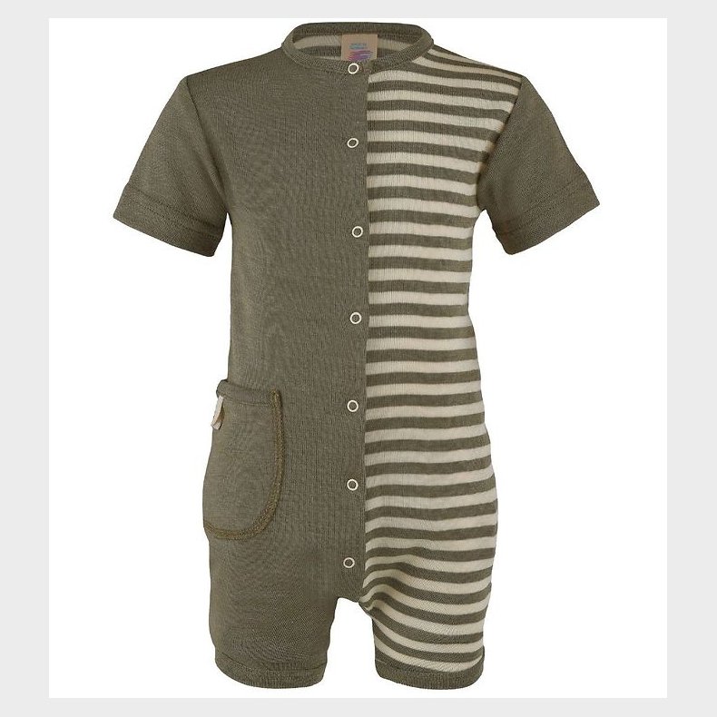 Engel Sommerdragt - Uld/Silke - Olive/Natural