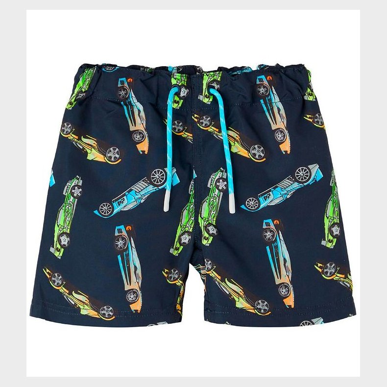 Name It Badeshorts - NmmHotWheels - Dark Sapphire