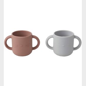 Liewood Kopper - 2-pak - Gene - Silikone - Dumbo Grey