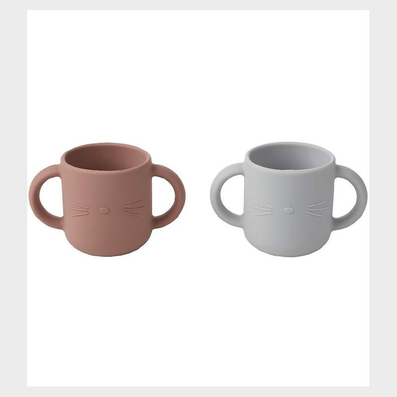 Liewood Kopper - 2-pak - Gene - Silikone - Dumbo Grey