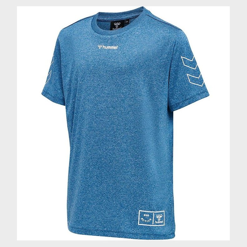 Hummel T-shirt - hmlMISTRAL - Vallarta Blue